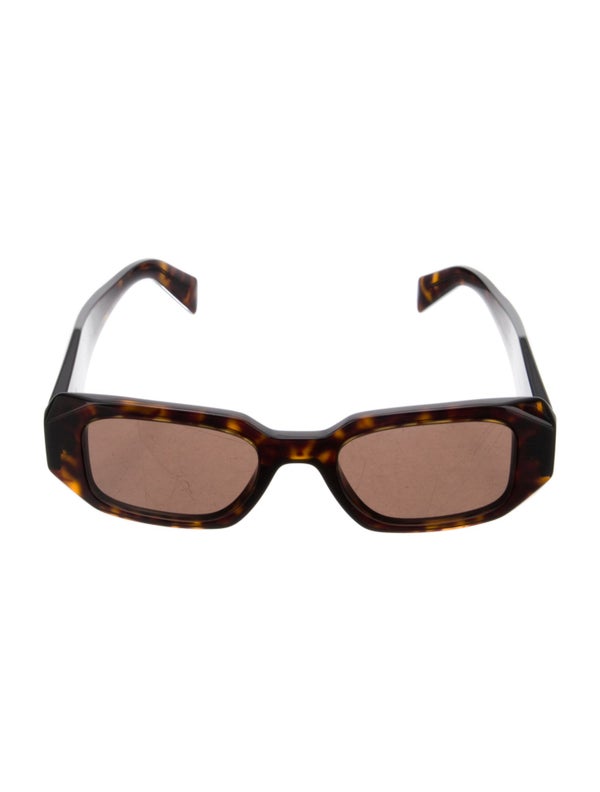 Prada Square Tinted Sunglasses