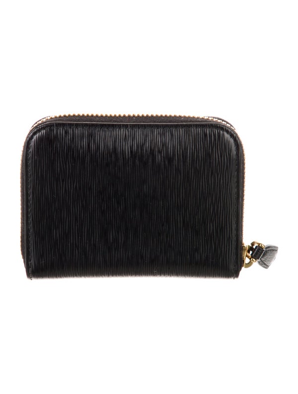 Prada Vitello Move Leather Compact Wallet