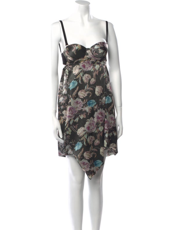 Preen by Thornton Bregazzi Silk Knee-Length Dress