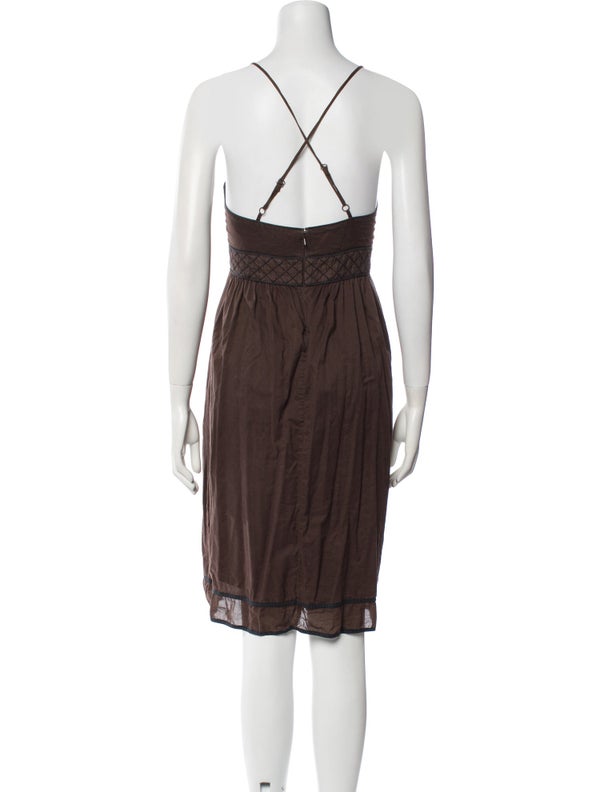 Proenza Schouler V-Neck Mini Dress