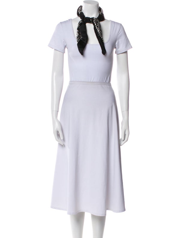 R13 Silk Paisley Print Scarf