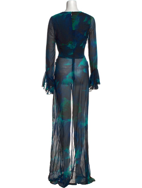 Rat & Boa Printed Long Dress