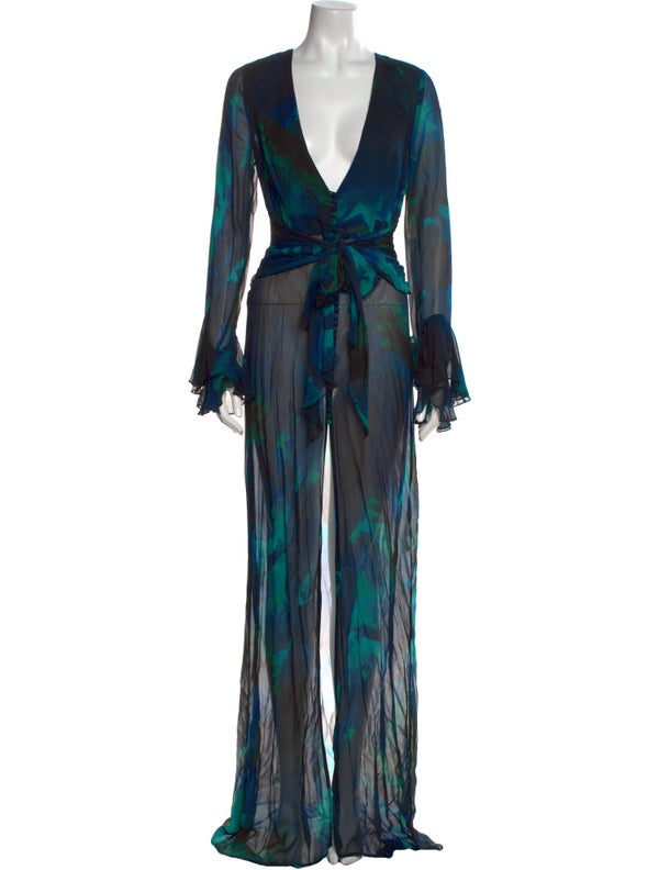 Rat & Boa Printed Long Dress