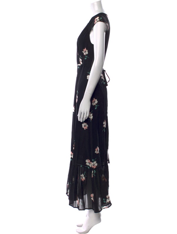 Reformation Floral Print Long Dress
