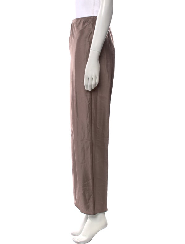Reformation Satin Wide Leg Pants