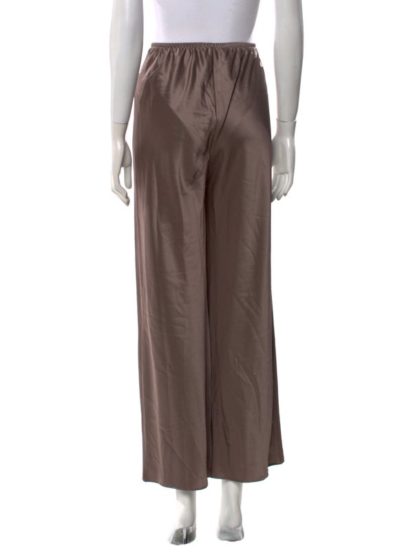 Reformation Satin Wide Leg Pants