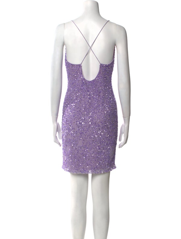 Retrofête Cowl Neck Mini Dress