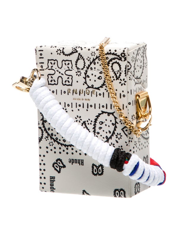 RHUDE Leather Crossbody Bag