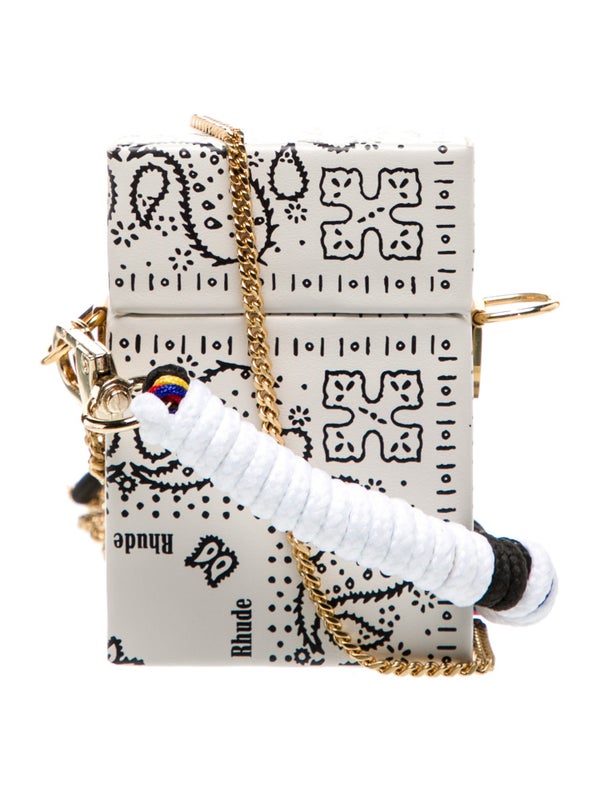 RHUDE Leather Crossbody Bag