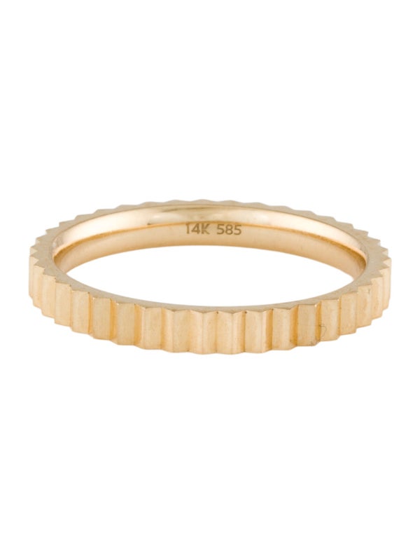 Ring Concierge Fluted Stacking Band
