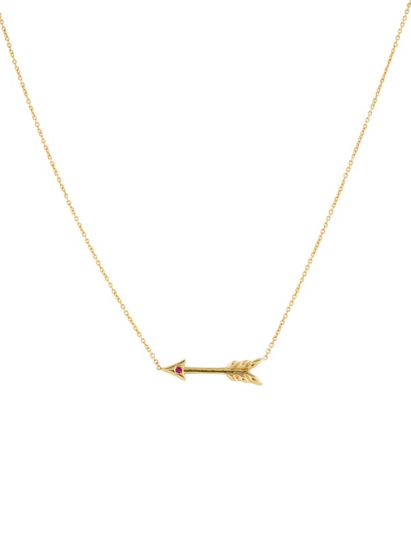 Roberto Coin 18K Arrow Pendant Necklace