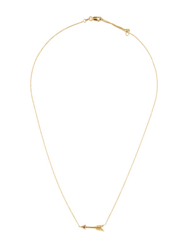 Roberto Coin 18K Arrow Pendant Necklace