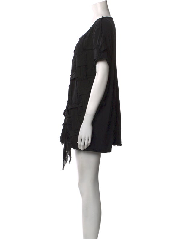 Rundholz Black Label Square Neckline Mini Dress