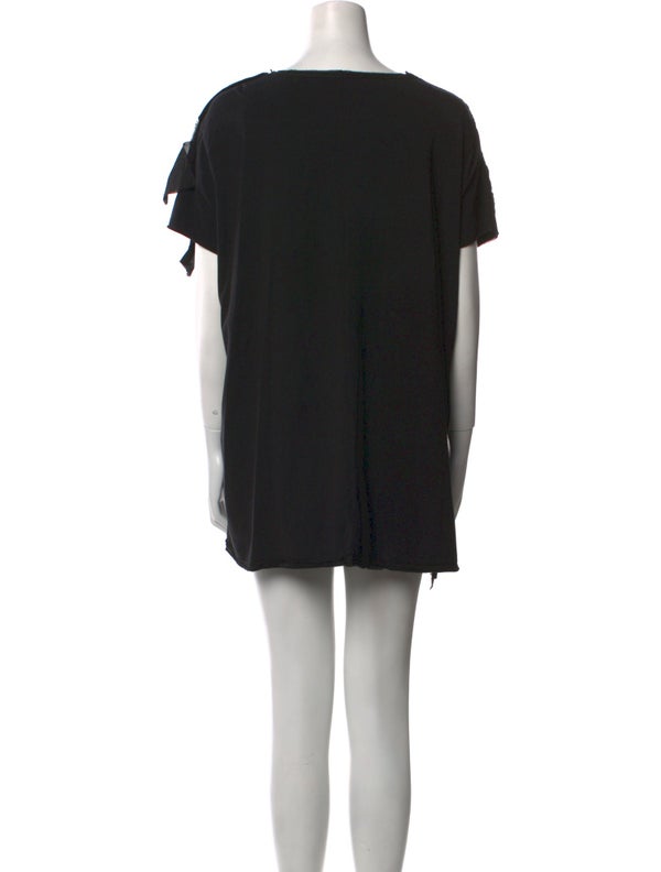 Rundholz Black Label Square Neckline Mini Dress