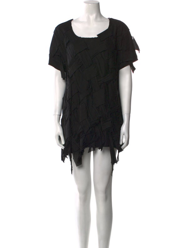 Rundholz Black Label Square Neckline Mini Dress