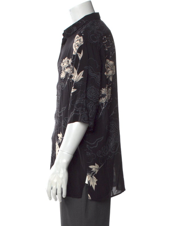 Saint Laurent 2022 Floral Print Shirt