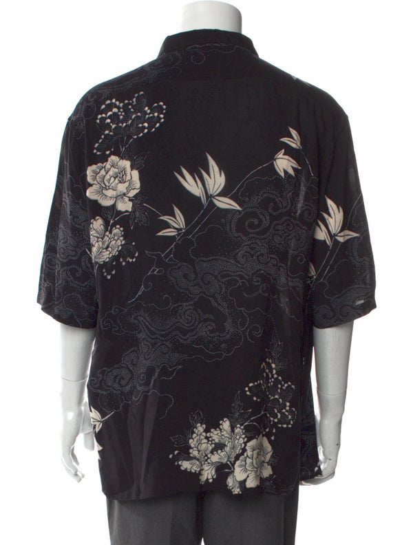 Saint Laurent 2022 Floral Print Shirt