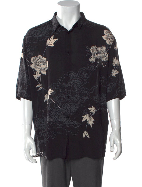 Saint Laurent 2022 Floral Print Shirt