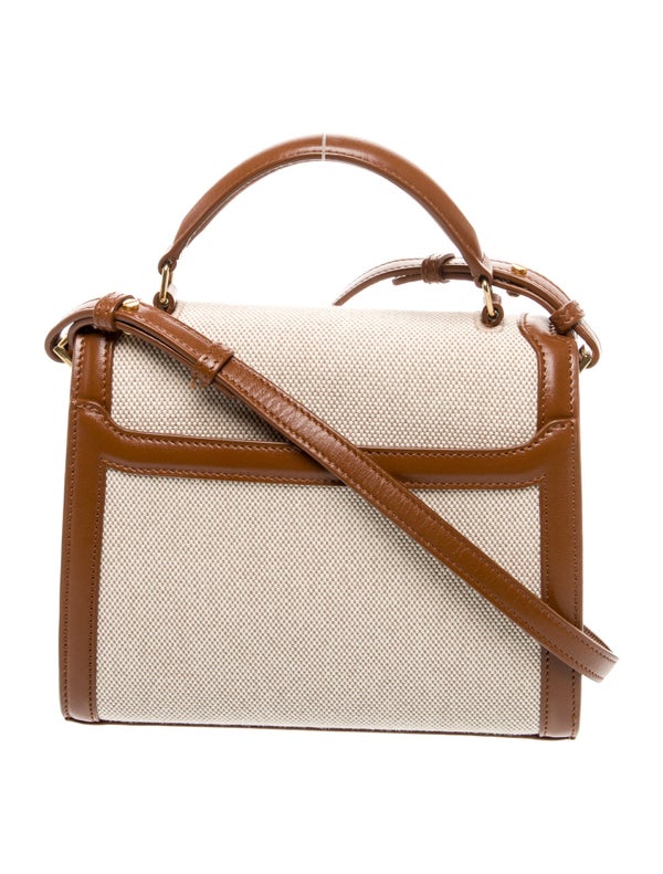 Saint Laurent Canvas Cassandra Mini