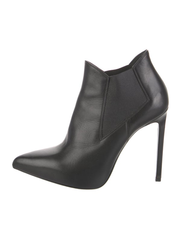 Saint Laurent Leather Chelsea Boots