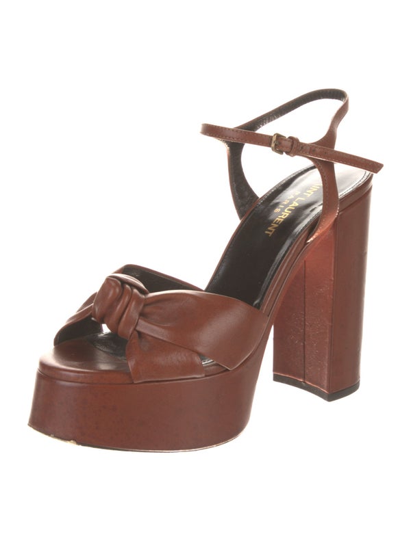 Saint Laurent Leather Sandals