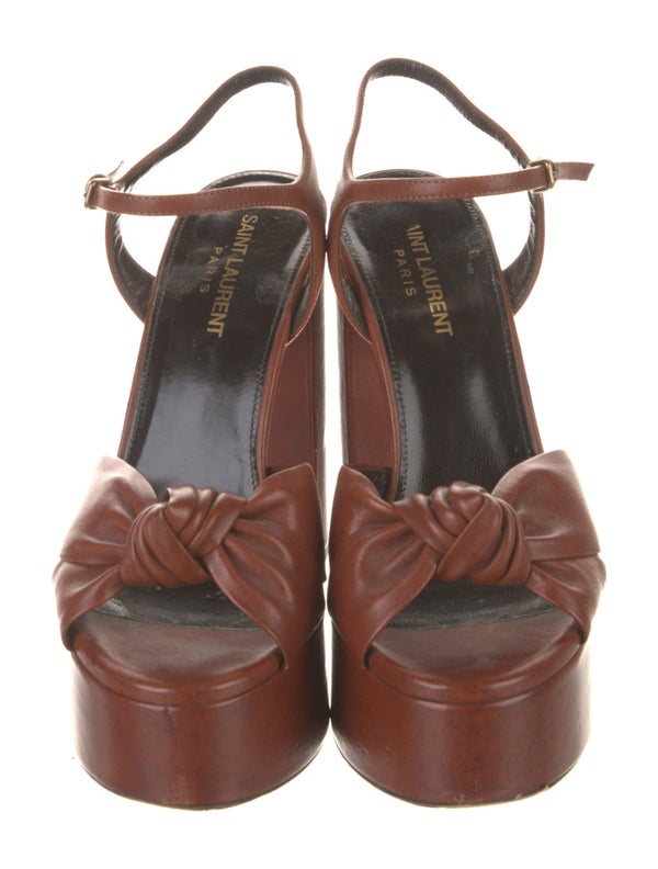 Saint Laurent Leather Sandals