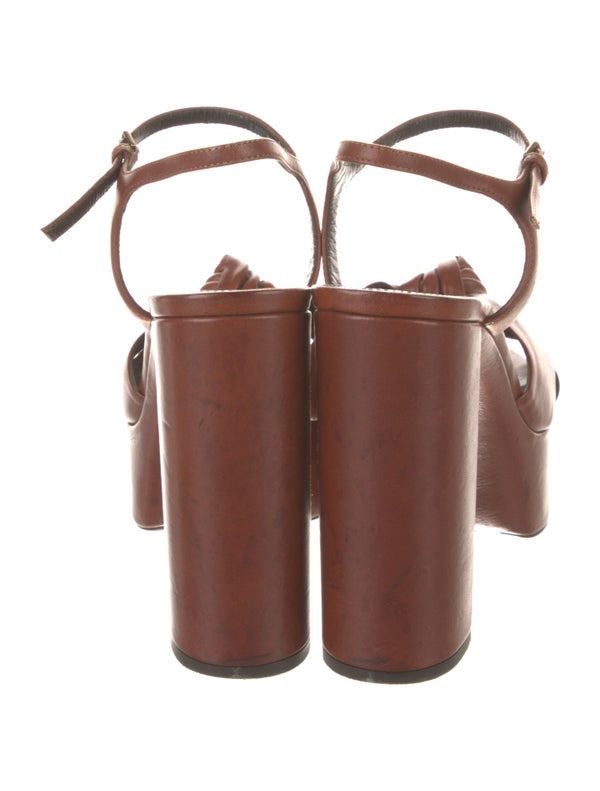 Saint Laurent Leather Sandals