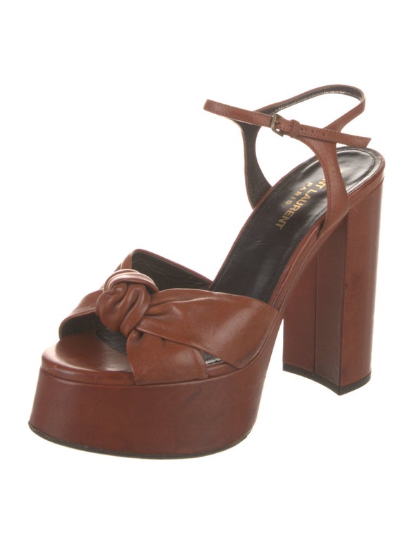 Saint Laurent Leather Sandals