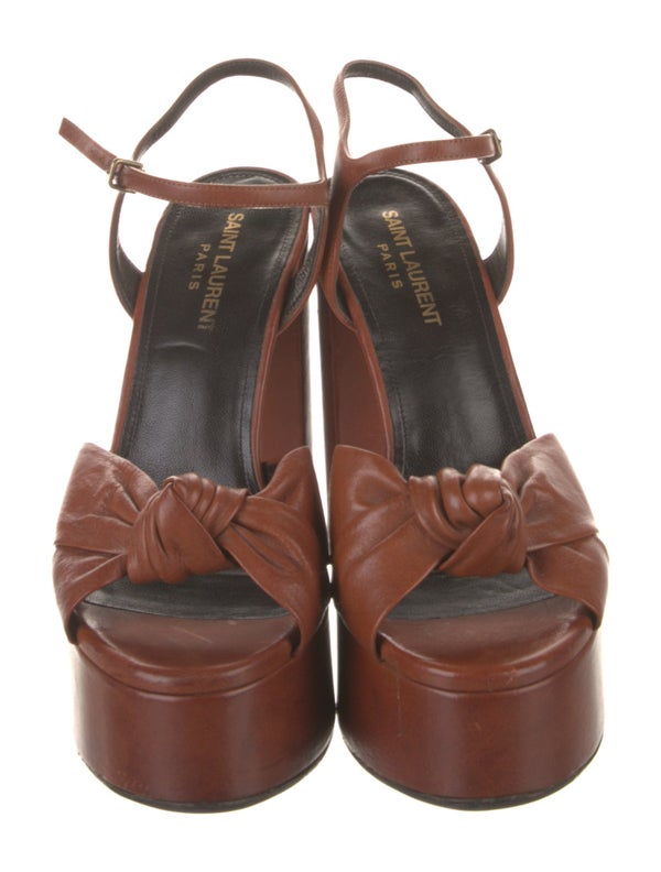 Saint Laurent Leather Sandals