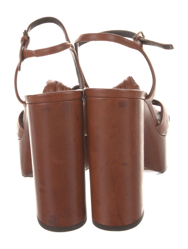 Saint Laurent Leather Sandals