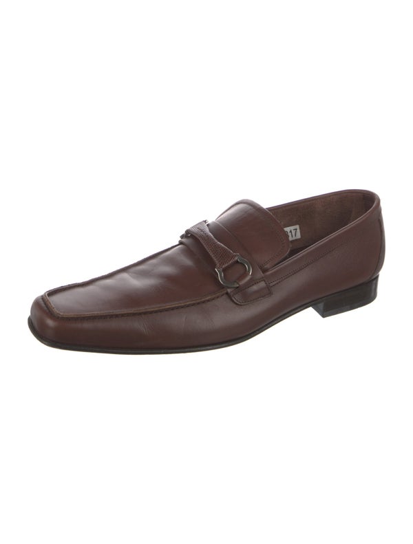 Salvatore Ferragamo Leather Dress Loafers