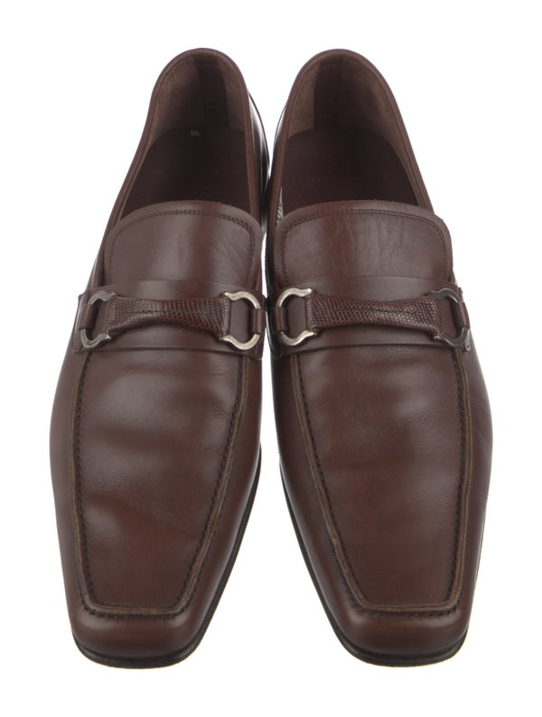 Salvatore Ferragamo Leather Dress Loafers
