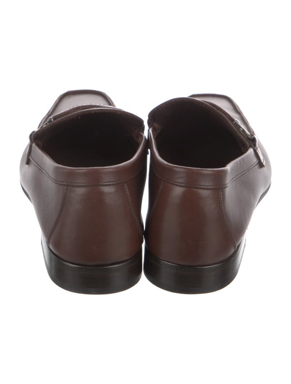 Salvatore Ferragamo Leather Dress Loafers