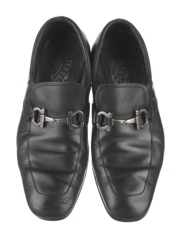 Salvatore Ferragamo Leather Dress Loafers