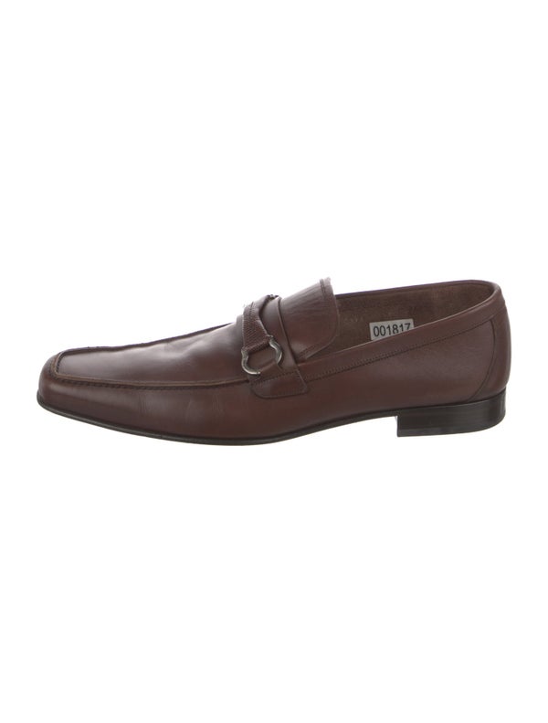 Salvatore Ferragamo Leather Dress Loafers