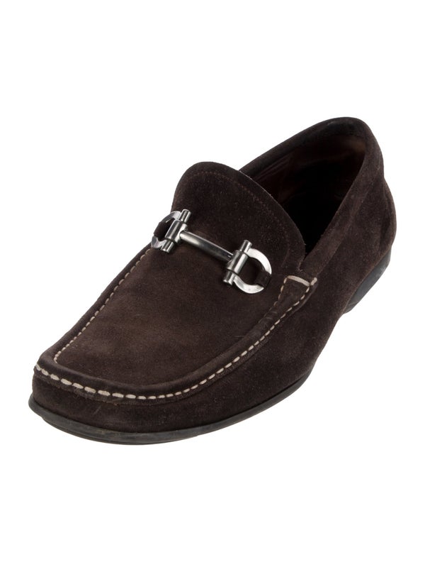 Salvatore Ferragamo Suede Drivers