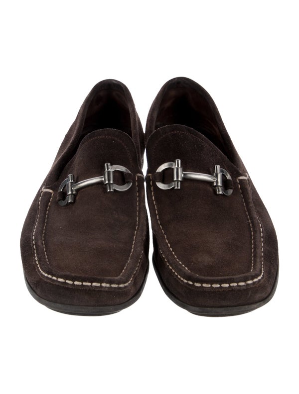 Salvatore Ferragamo Suede Drivers