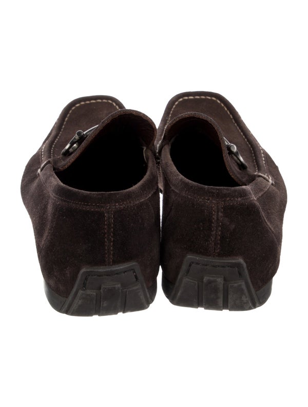 Salvatore Ferragamo Suede Drivers