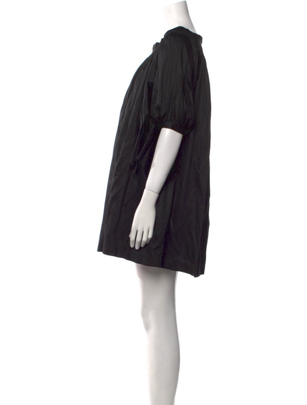 See By Chloé Bateau Neckline Mini Dress