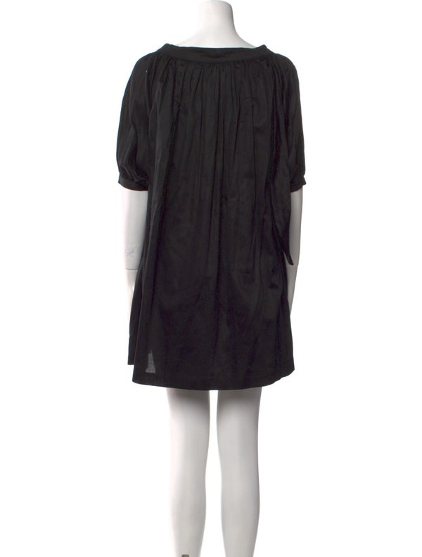 See By Chloé Bateau Neckline Mini Dress