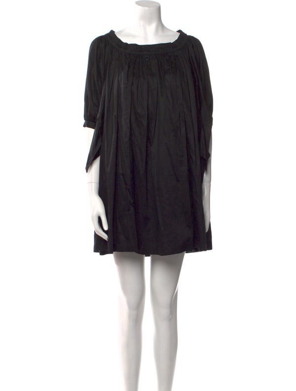 See by Chloé Bateau Neckline Mini Dress