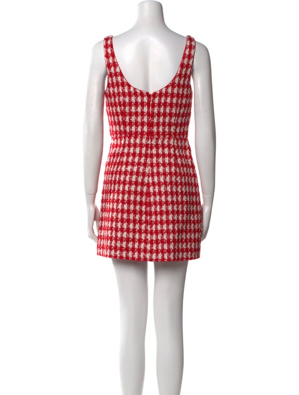 Self-Portrait Printed Mini Dress