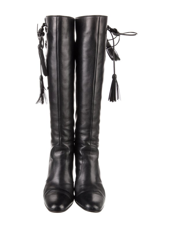 Sergio Rossi Leather Boots