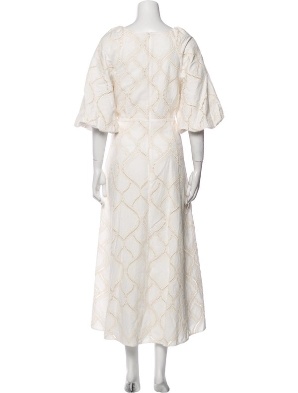 Sézane Printed Long Dress