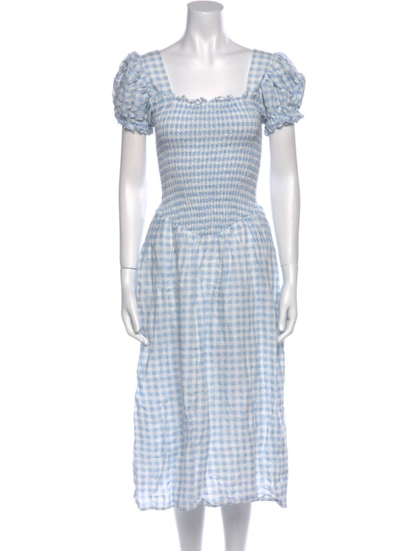 Sleeper Linen Midi Length Dress