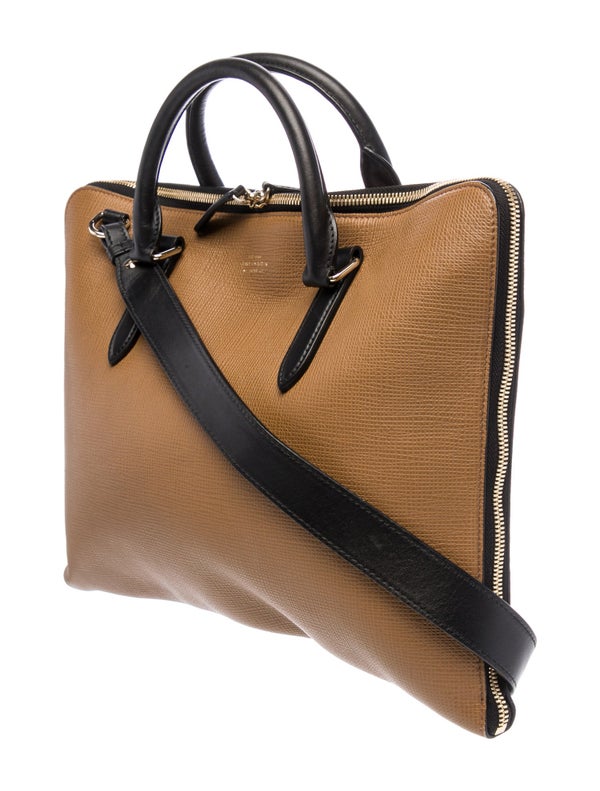 Smythson Leather Briefcase