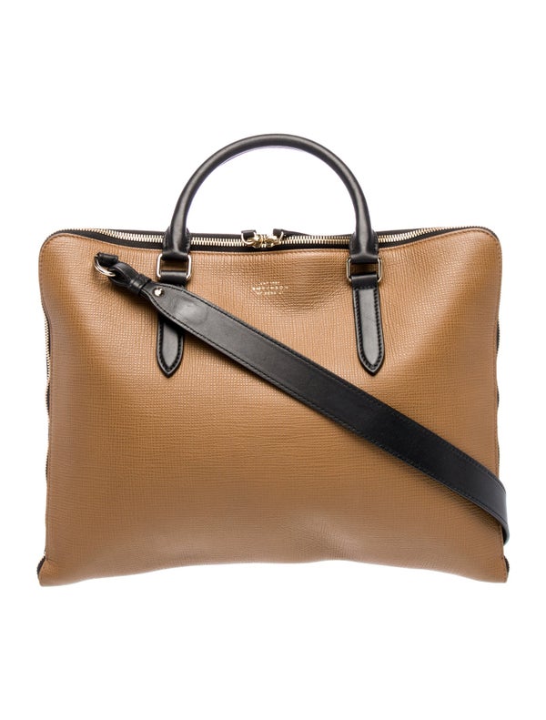 Smythson Leather Briefcase