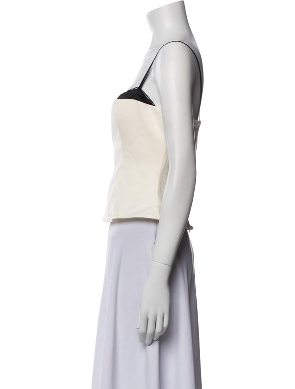 Reformation Square Neckline Sleeveless Crop Top W/ Tags