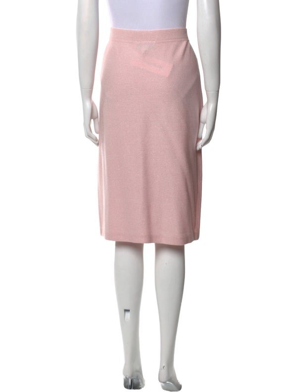 St. John Wool Knee-Length Skirt
