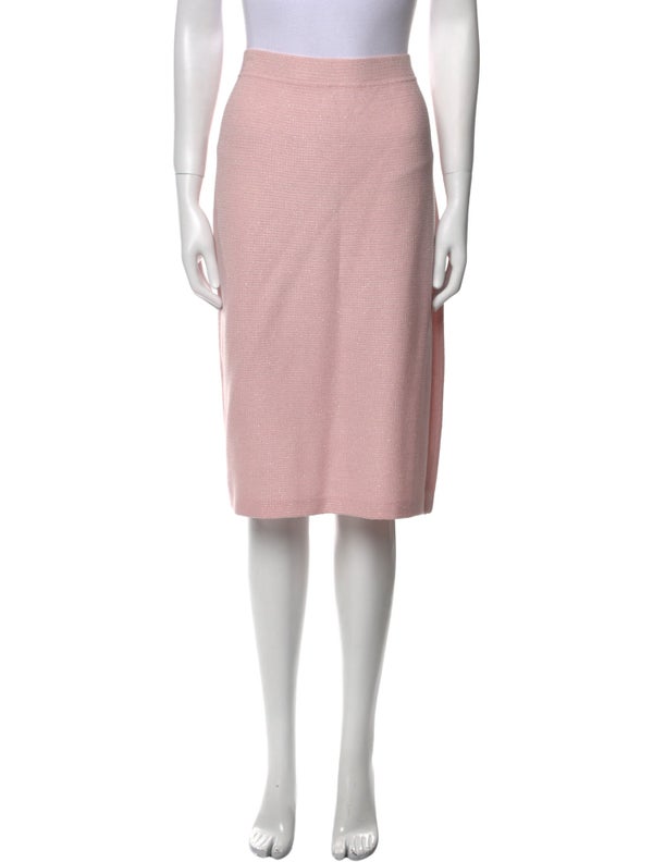 St. John Wool Knee-Length Skirt